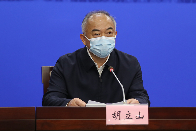 武汉市人大常委会主任,市委副书记胡立山
