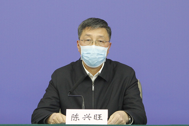 随县县委书记,县长陈兴旺