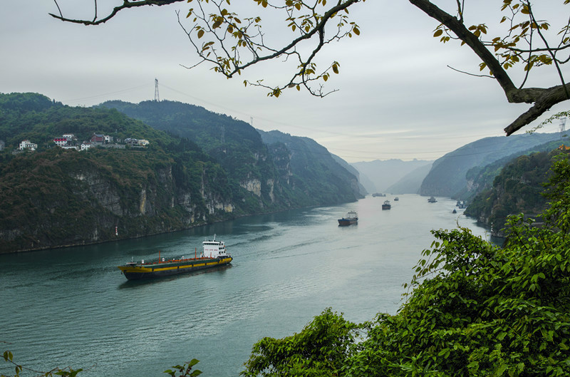 宜昌西陵峡口风景区