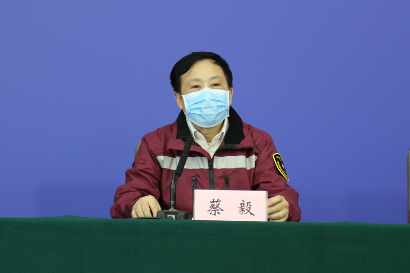 海南国家紧急医学救援队队长,海南医学院第一附属医院党委书记蔡毅