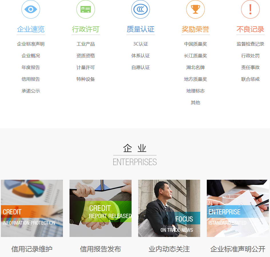 （湖北企业质量诚信网）　　二、主动公开信息情况　　2017年，我局在门户