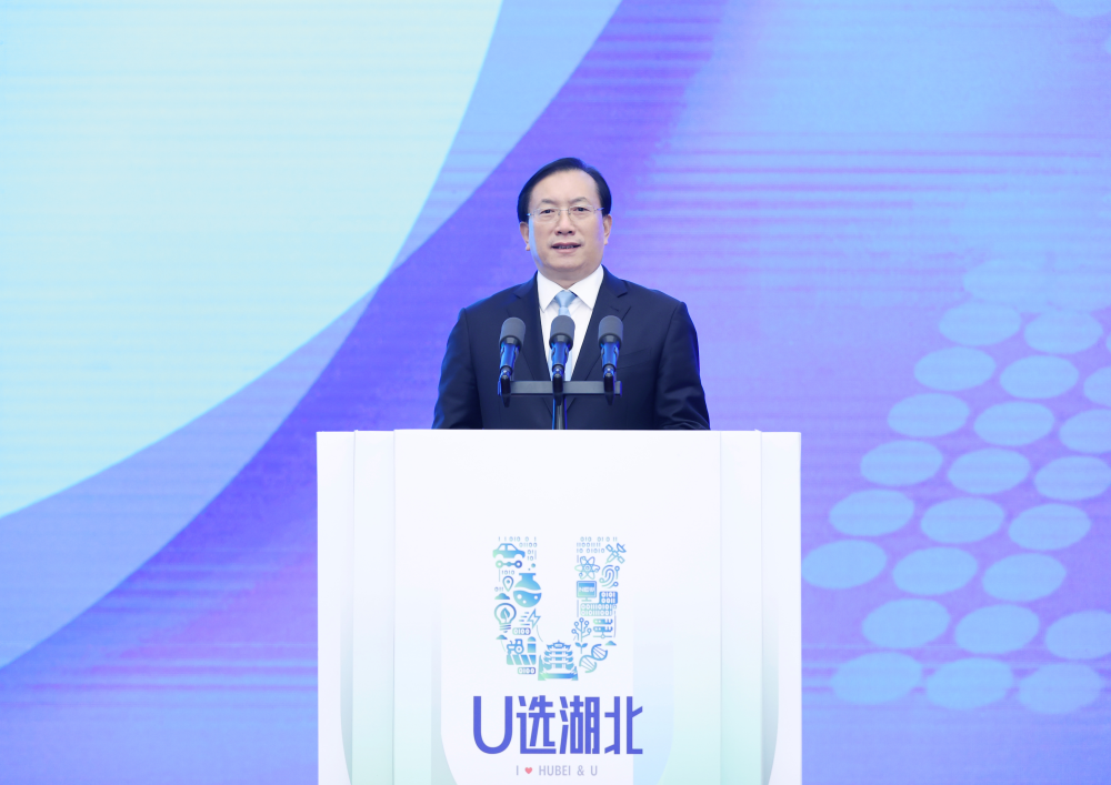 王忠林出席2022中国—北欧经贸合作论坛暨世界500强对话湖北活动开幕式