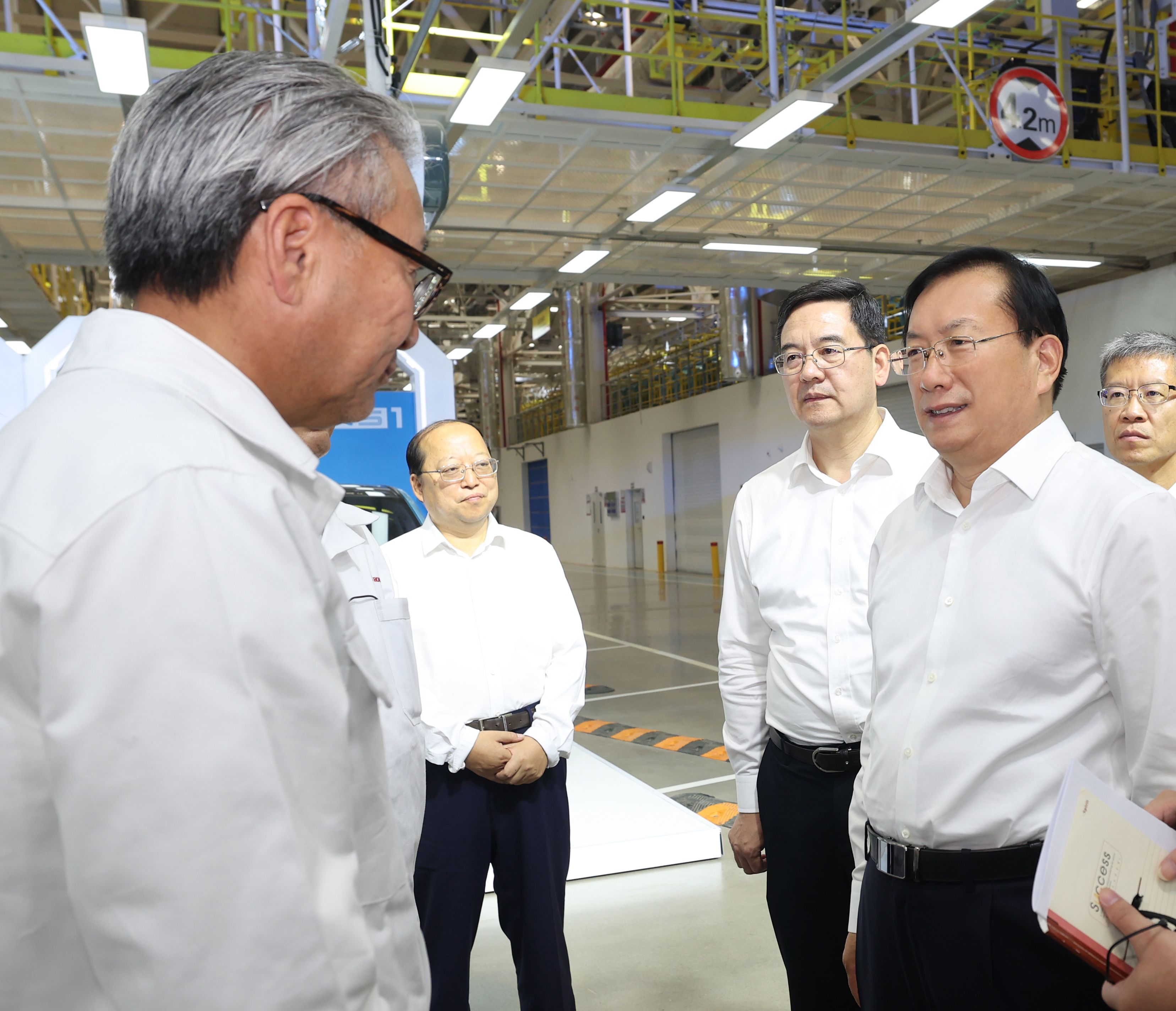 王忠林出席东风本田新能源工厂投产活动